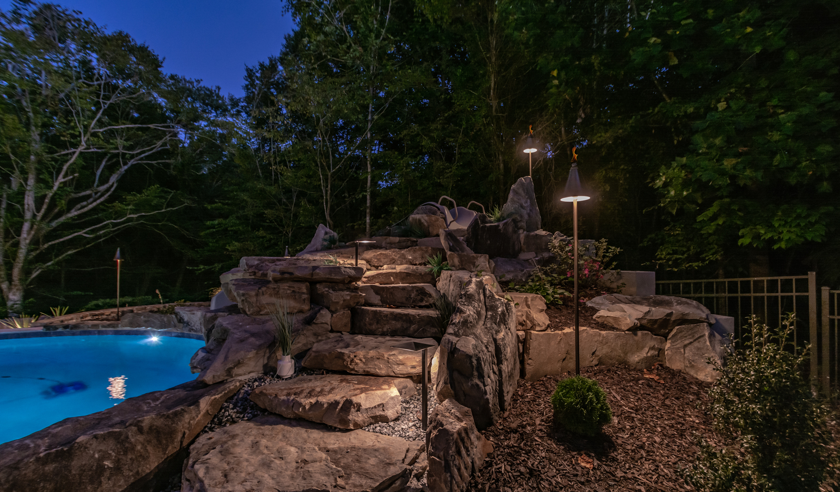 Poplar Forest Custom Pool